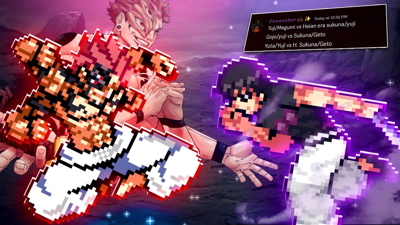 MUGEN but subscribers pick the fights Jujutsu Kaisen Edition