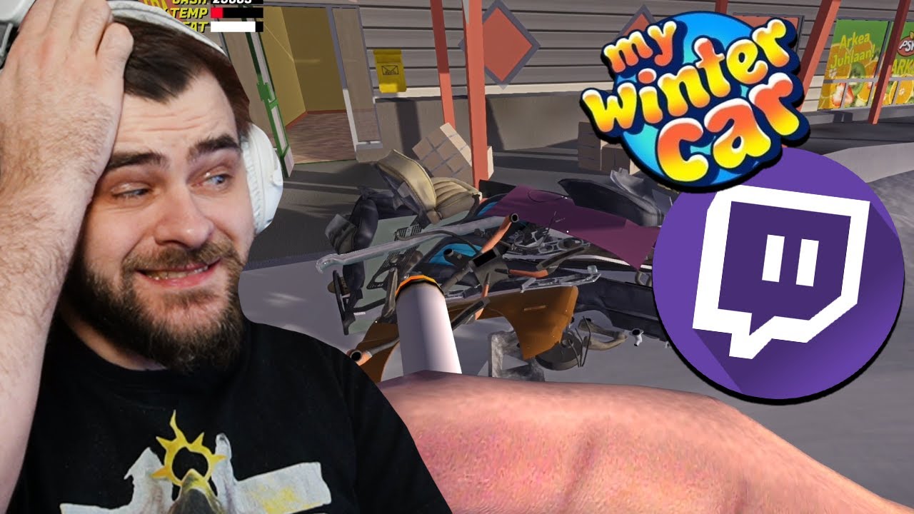 W poszukiwaniu ostatniej części do samochodu... - My Winter Car (Live #12)