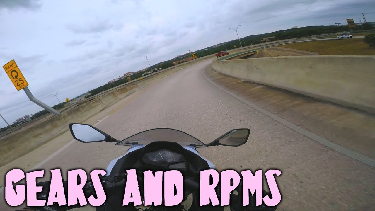 How long are the gears on the Ninja 300?