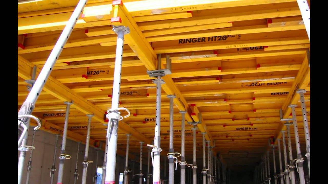 SZALUNKI STROPOWE - Montaż szalunków stropowych Ringer