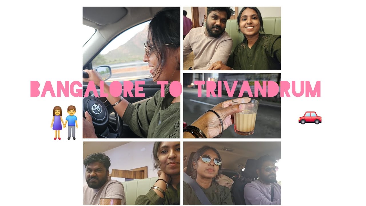 Bangalore ↔️Trivandrum,  A journey we always love to do ..❤️