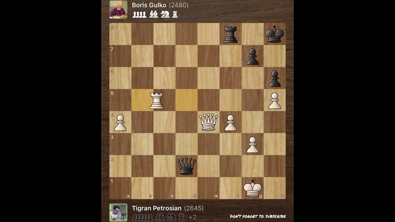 Tigran Petrosian vs Boris Gulko • URS Championship, 1975