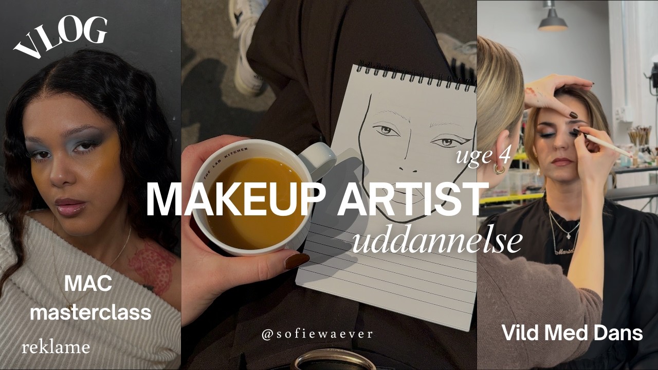 UGE 4 PÅ MAKEUP ARTIST UDDANNELSEN *MAC MASTERCLASS*