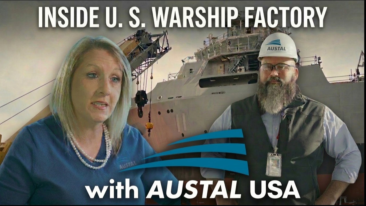 How U.S. Navy Ships Are Built | Inside One of America’s Most Advanced Shipyards
