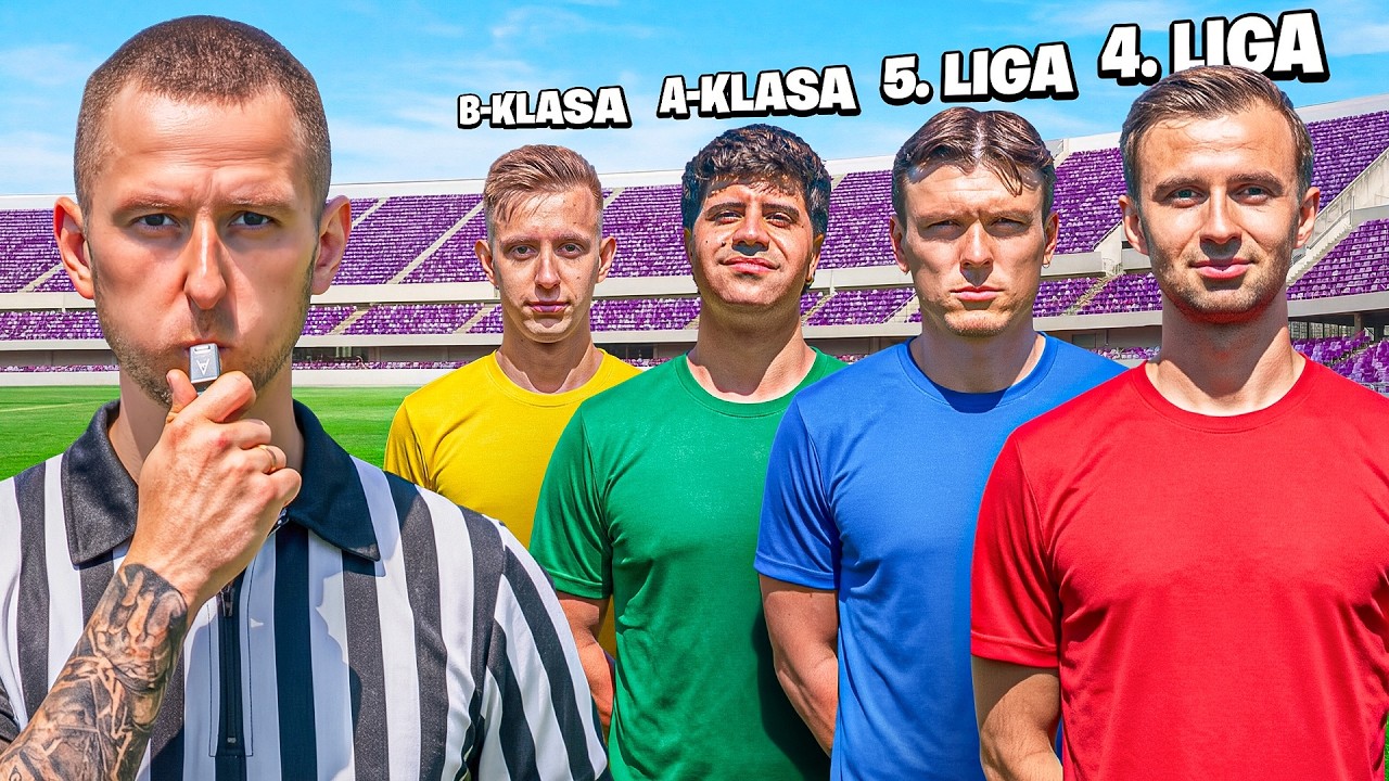 PIŁKARZE Z R&Oacute;ŻNYCH LIG W JEDNYM TURNIEJU!