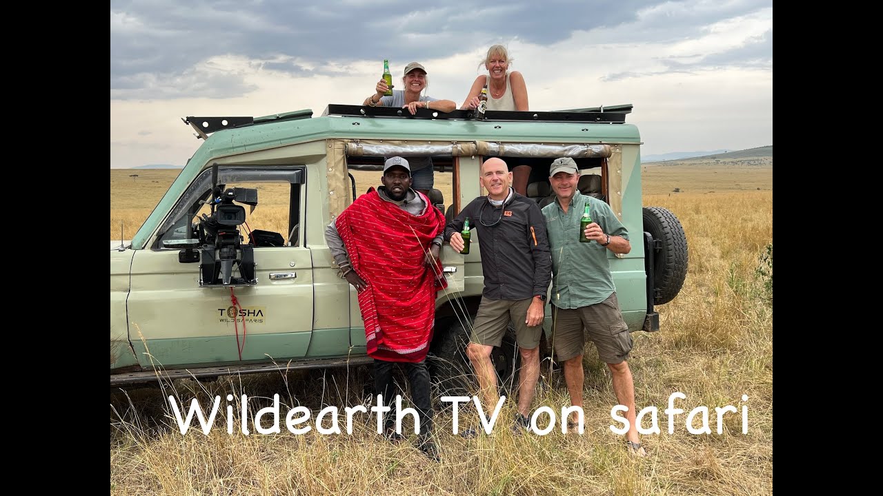 WildEarth TV on safari in the Maasi Mara