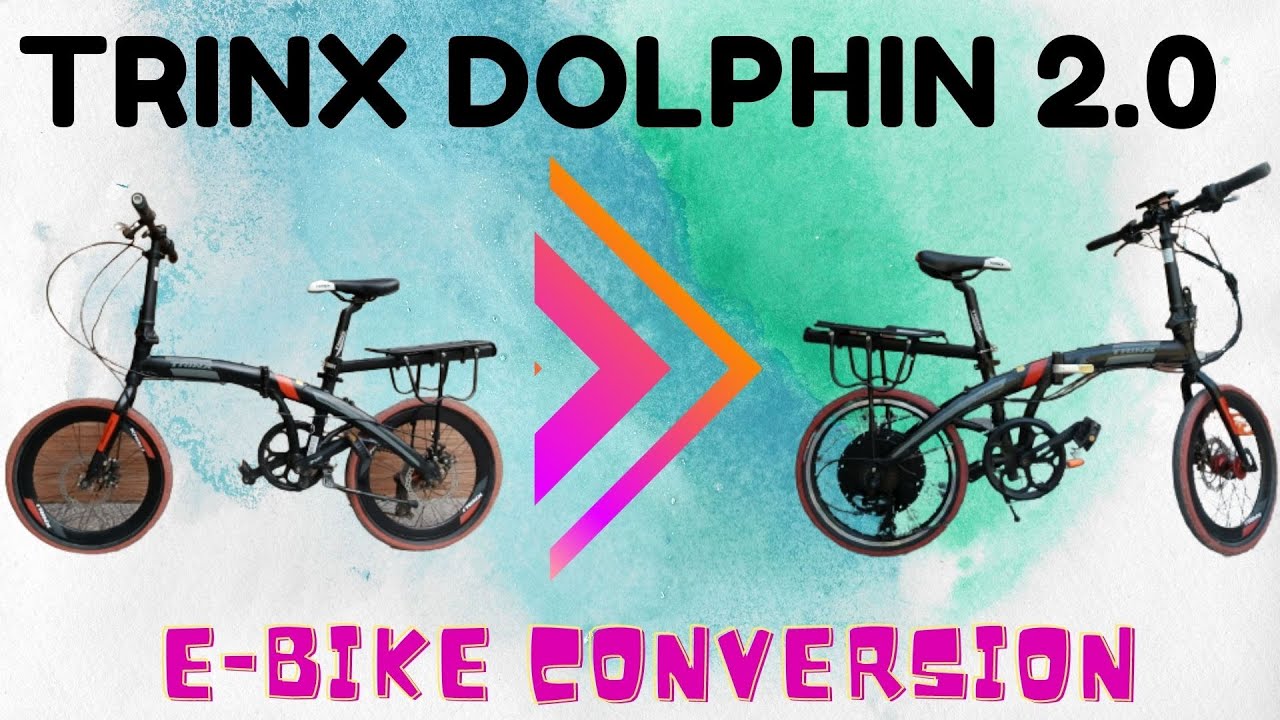 Do NOT Convert Your Folding Bike to E-BIKE Watch This First  Trinx Dolphin 2.0 E-bike | DIY Petz