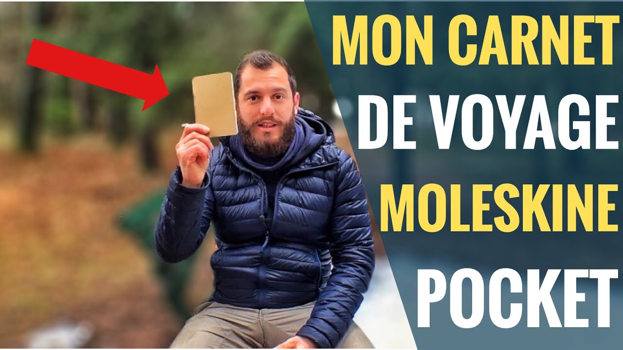 CARNET DE VOYAGE MOLESKINE : comment prendre des notes facilement ?