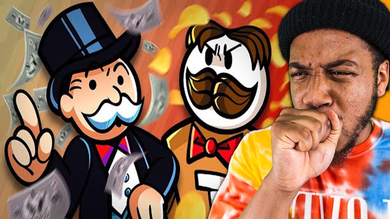 Mr. Monopoly vs. Julius Pringles - Bonus Rap Battle! (REACTION) @FreshyKanal