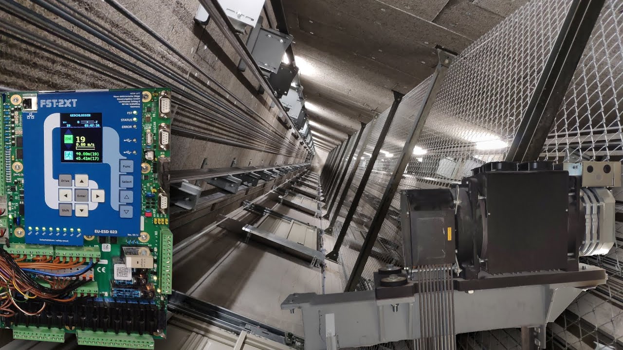 2 High-Rise Side-Pulled EMCH MRL Lifts in Biel, Switzerland