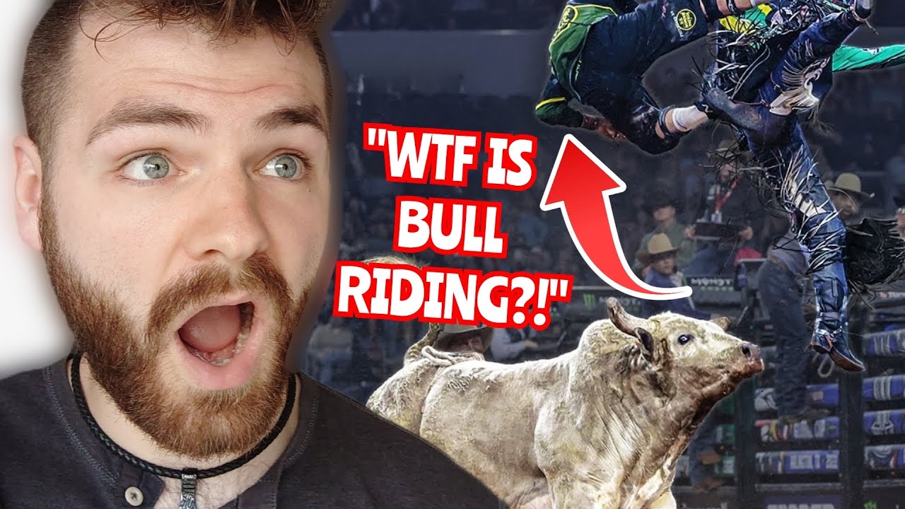 BRITISH Guy Reacts to THE WORLD'S MOST DANGEROUS SPORT... BULL RIDING! | PBR WRECK Videos | REACTION