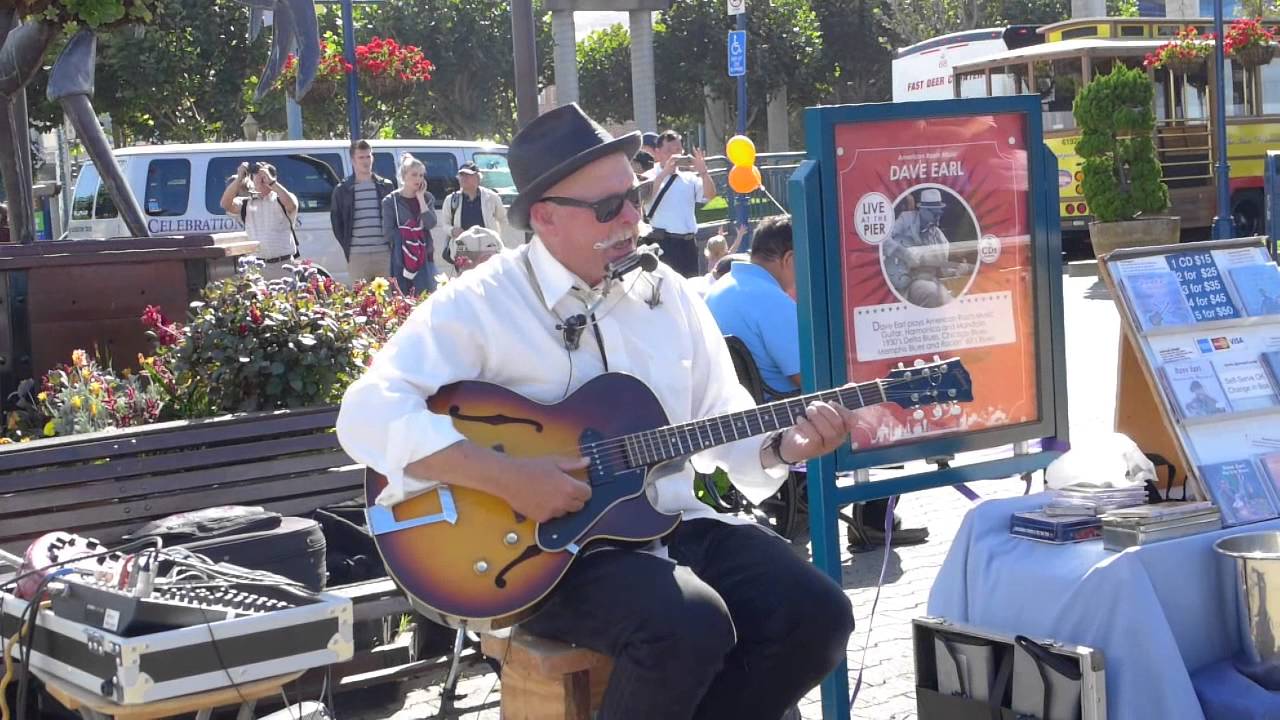 Dave Earl - Number Nine Train * Blues live at Pier 39 San Francisco