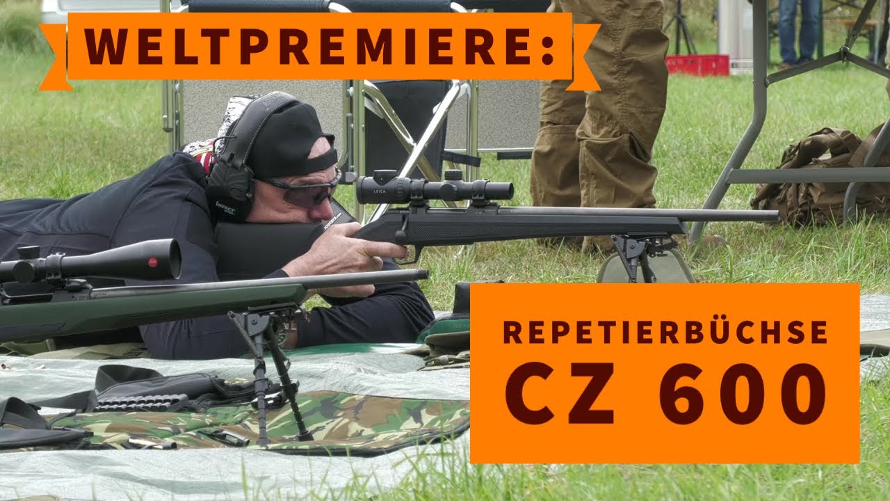 Weltpremiere der CZ 600: Neue Repetierbüchsen-Linie von CZ