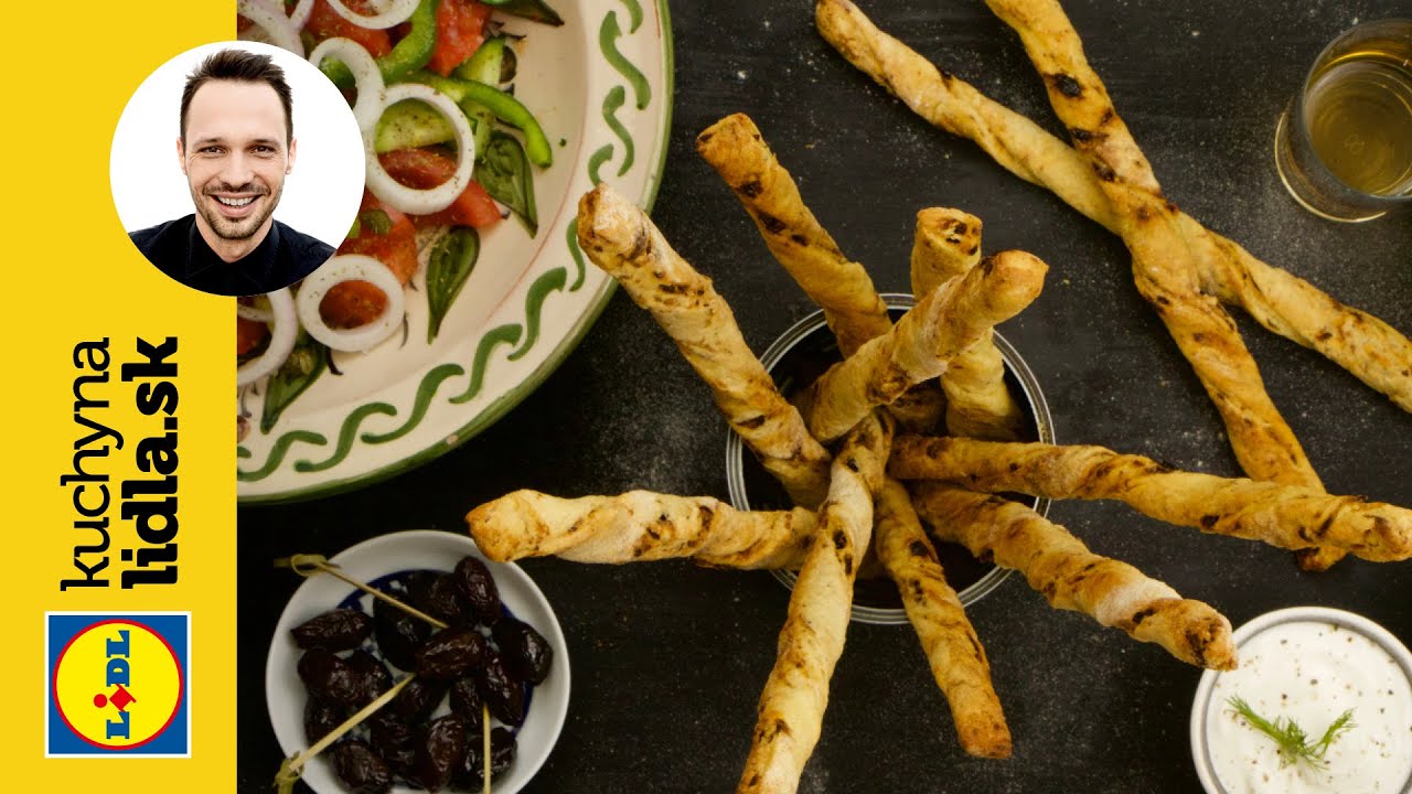 Grissini - chlebov&eacute; tyčinky 🥖 | Martin Pyco Rausch | Kuchyňa Lidla