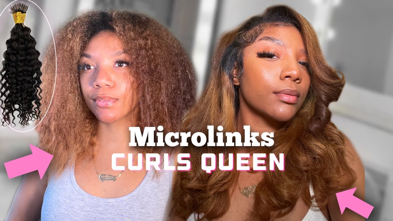 Best MicroLinks for curly hair ( Curls Queen )