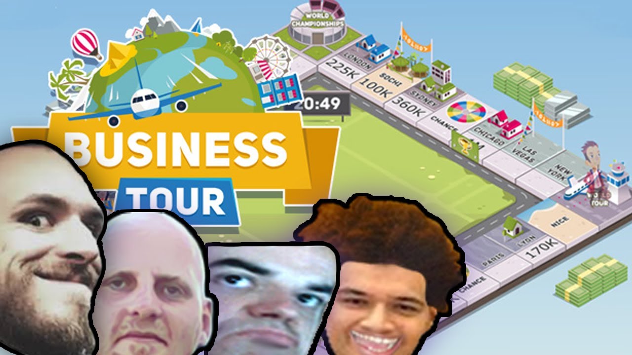 restt -  Business Tour (monopoly)  │  GRINDER × ŽOLO × RYTMAUZ