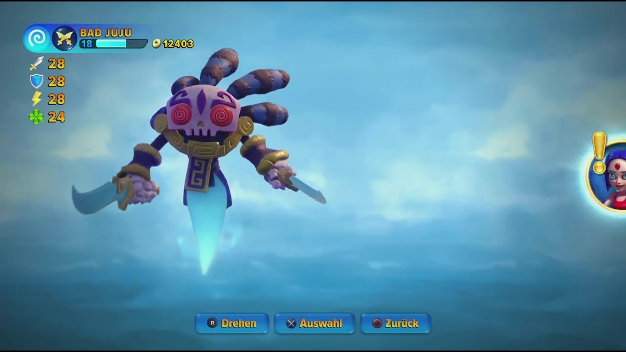 In diesen Video Skillen wir den Skylanders „Bad JuJu