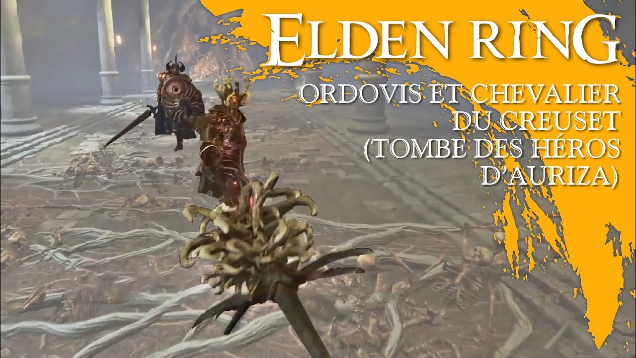 † R.I.P. ORDOVIS & CHEVALIER DU CREUSET - TOMBE DES HÉROS D'AURIZA (BOSS) | Elden Ring
