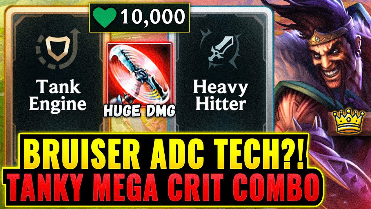 10k HP & 2k Autos: Tanky Mega Crit Draven Anvil Run | League Arena Gameplay