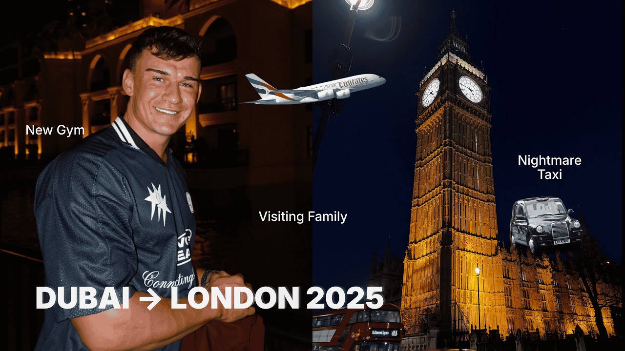 Travelling Home for Christmas - Dubai to UK