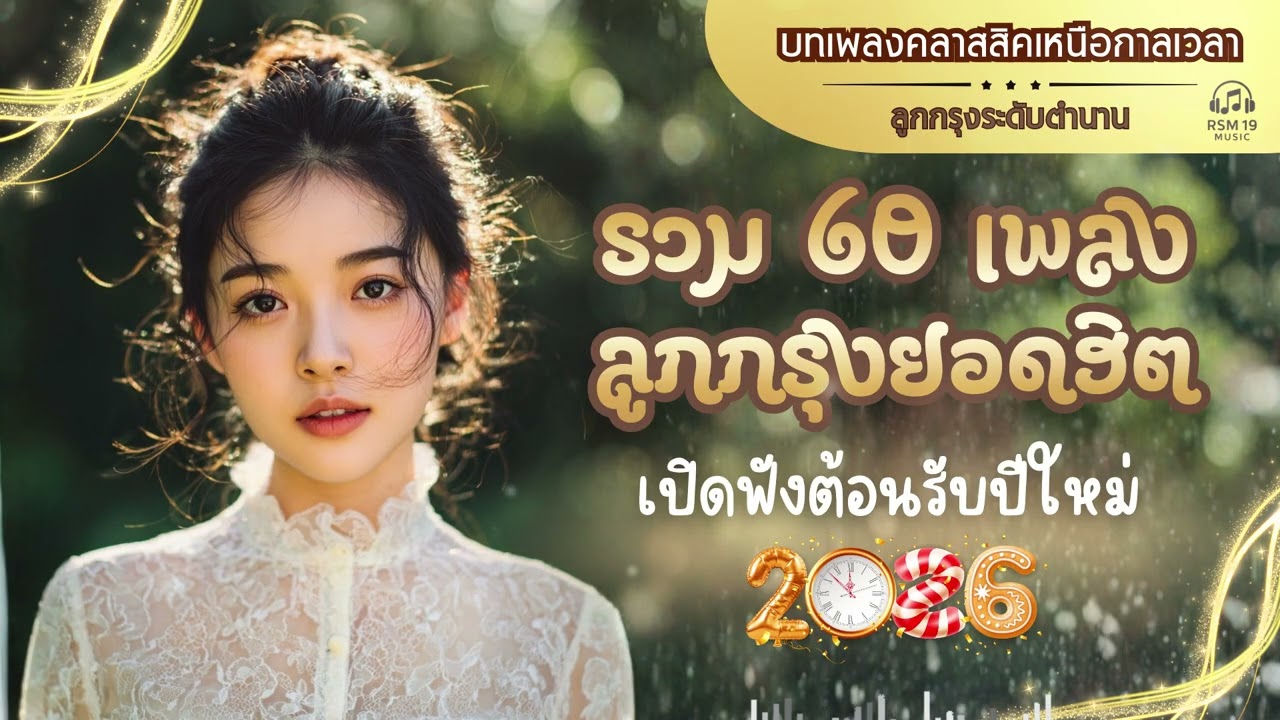 รวม 60 เพลง ลูกกรุงยอดฮิต | เปิดฟังต้อนรับปีใหม่ 2026