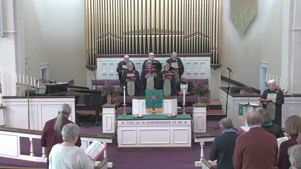 Franklin First UMC 01/18/2026 9:00 AM Traditional Service