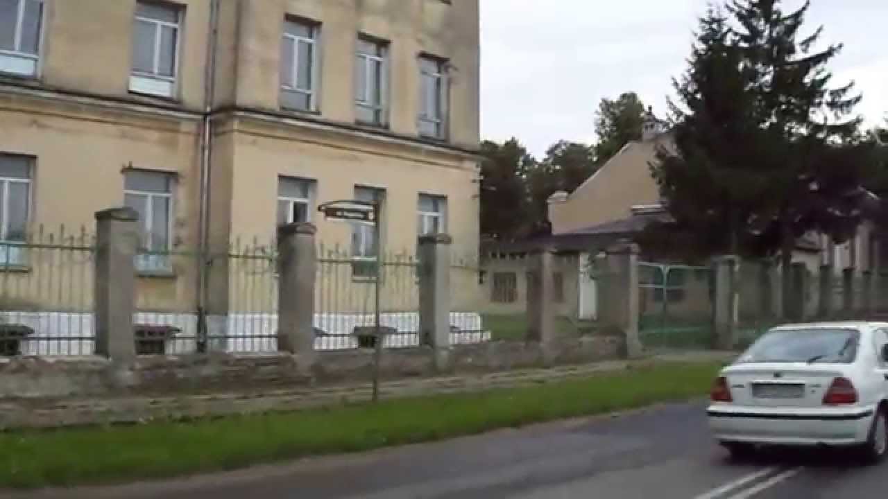 TRZEBIATÓW JW - widok z drogi ( video ) .