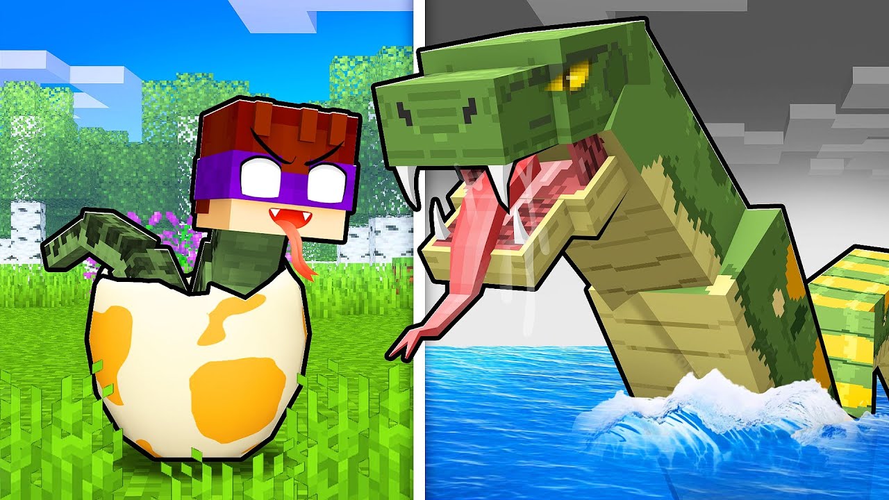 NASCI como TITANOBOA no Minecraft! *Cobra Gigante* &lsaquo; DONAT3LO &rsaquo;