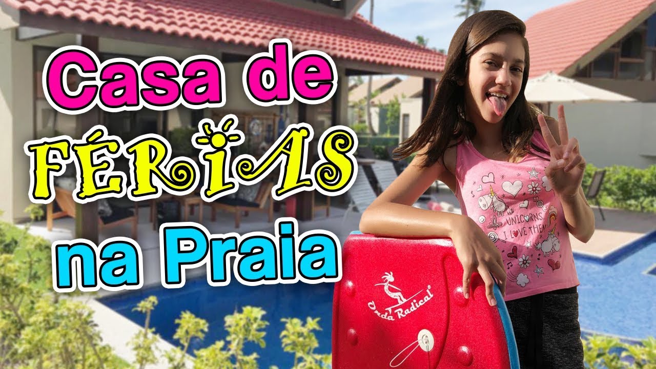 TOUR PELA MINHA CASA DE PRAIA (MOSTRANDO TUDO!) - Na mala da Mila