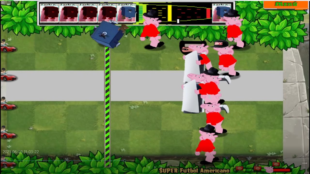 Plants vs Zombies Mod Plants vs Peppa Pig - Gameplay Walkthrough Part 3