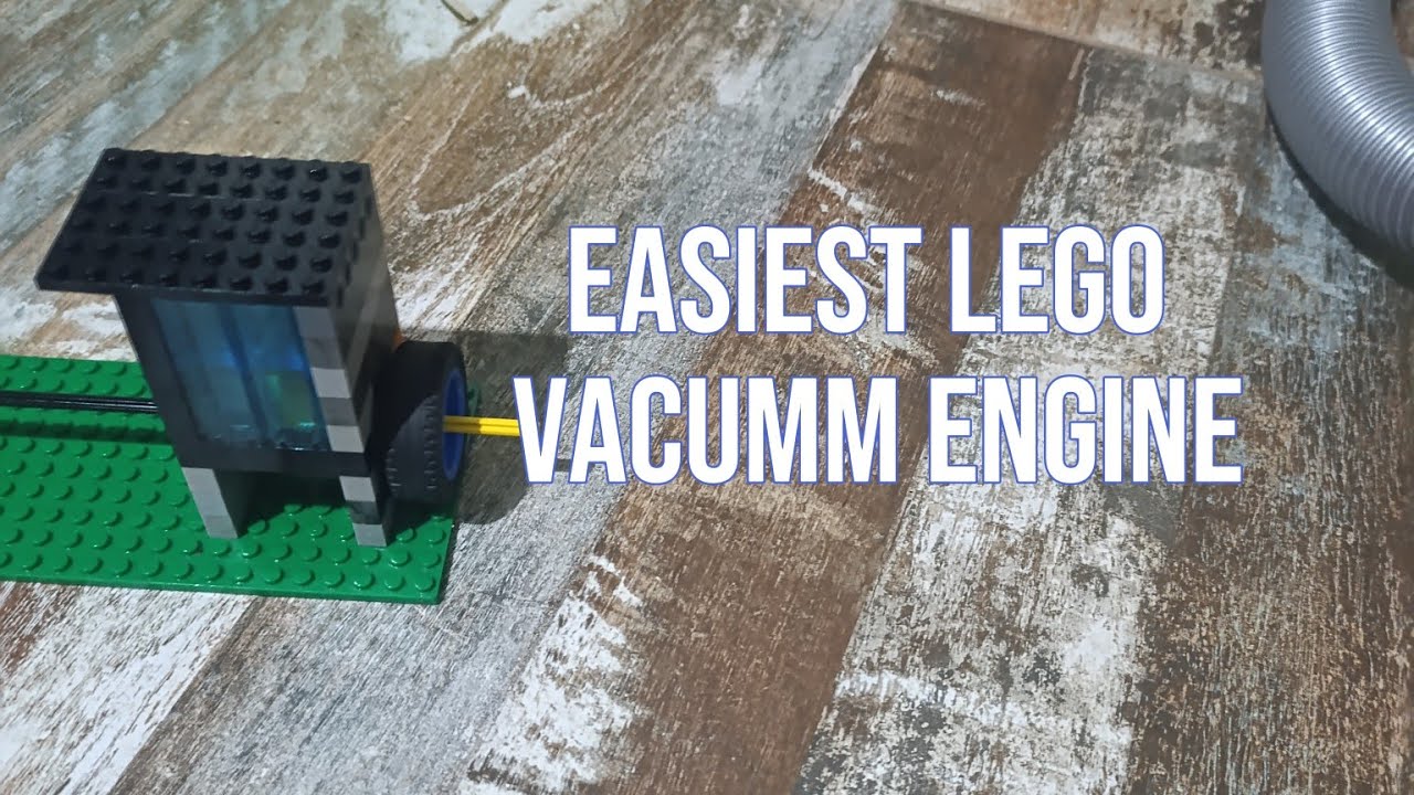 LEGO valveless easy vacumm engine