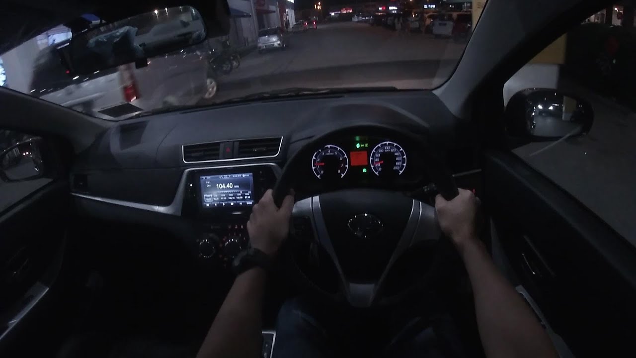2019 Perodua Bezza 1.3 Advance | Night Time POV Test drive