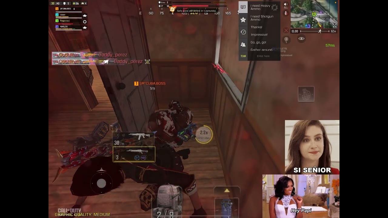 Private Alcatraz with sweats(& @Cod_NinjaYT  pov)😭😫💥👋🥴#callofdutymobile #codm #bloopers #mandown 