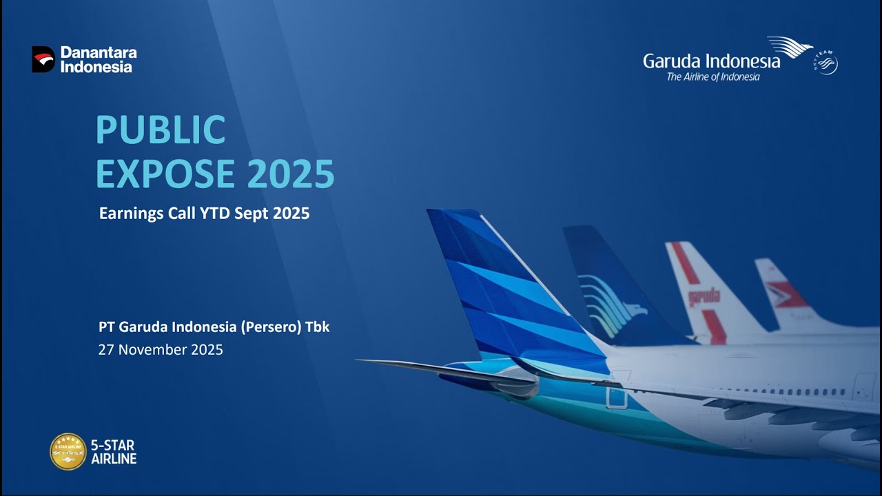 Paparan Publik Garuda Indonesia (Persero) Tbk. 2025