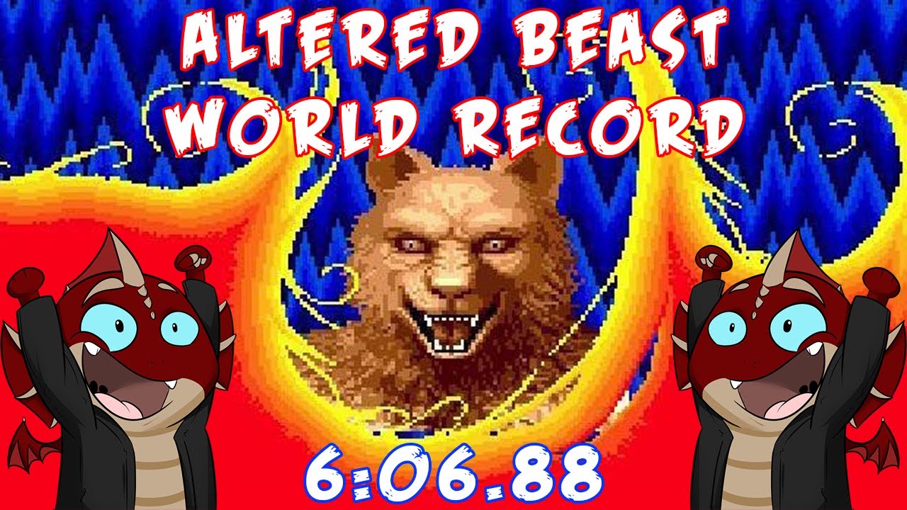 👑 ALTERED BEAST SINGLE PLAYER WORLD RECORD 6:06.88👑