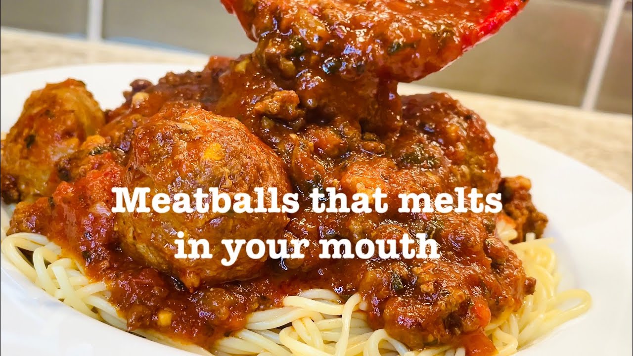 Special Spaghetti With Meatballs And Sausage