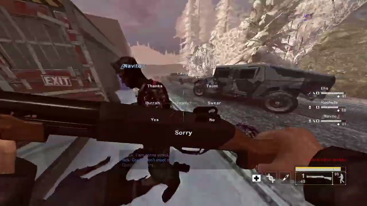 Left 4 Dead 2 Snow Mount