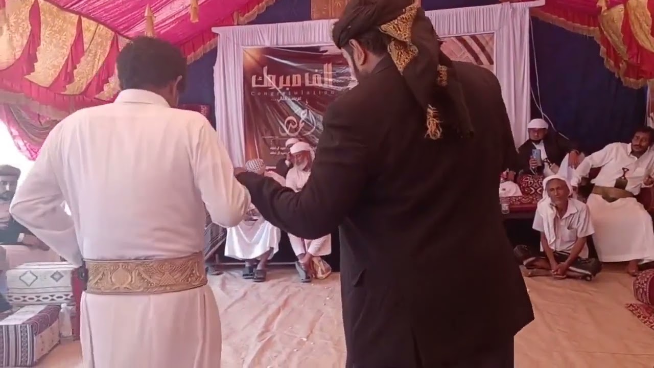 @عرس أحمد حميد عبدالحميد لطف المزحاني قرية المرجامه عزلة المزاحن مديرية فرع العدين محافظة أب اليمن