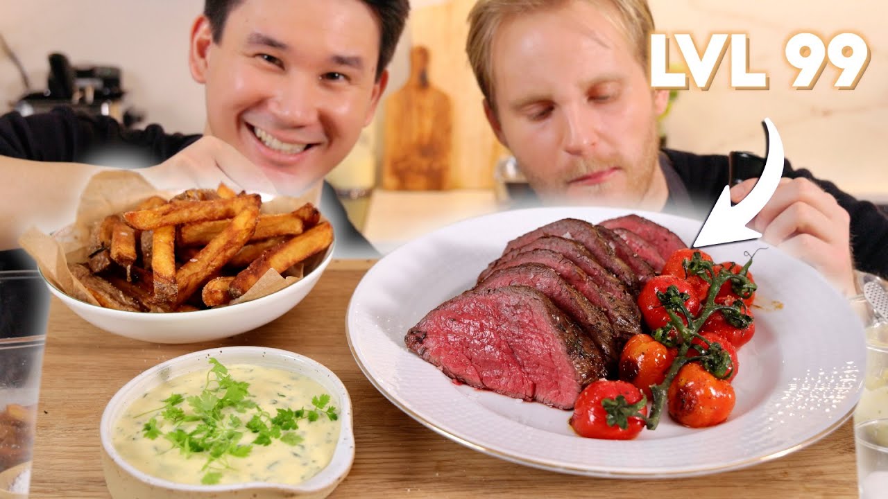 Oxfilé, Bearnaisesås och Hemgjorda Pommes Frites | Filip Poon