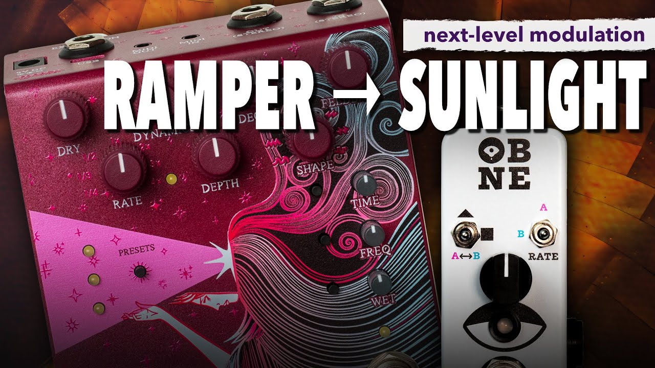 OBNE Sunlight Reverb + Ramper Expression Control | Ambient Washes & Infinite Trails