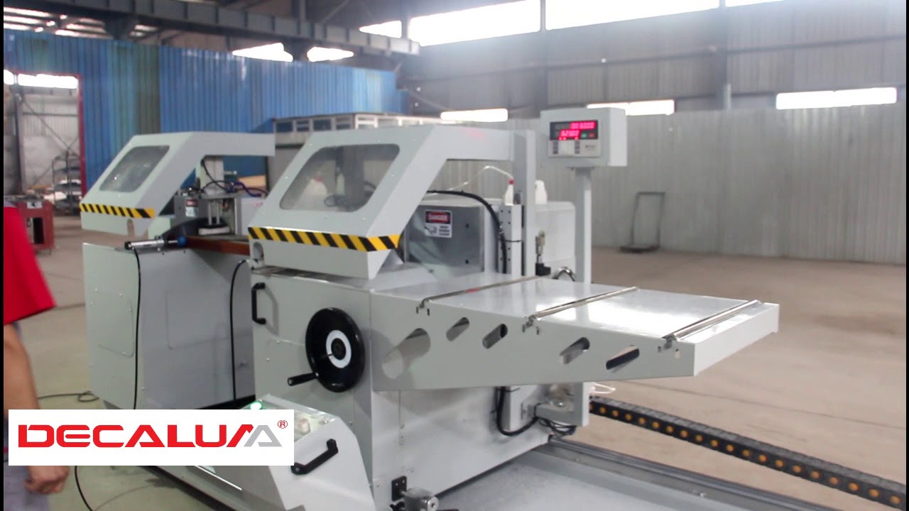 Aluminum Profile Double Head 45 Degree Cutting Saw Machine