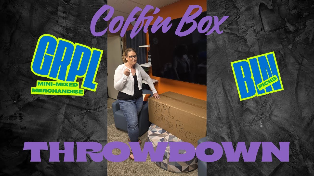 GRPL Mixed Merchandise Mini Pallet Unboxing + Coffin Box Showdown Pt. 2!