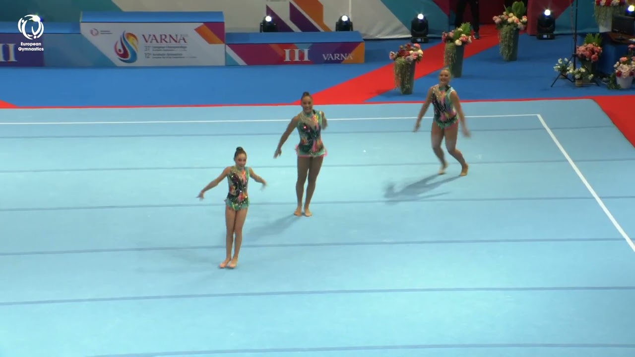 Eduarda Portela, Carolina Marques & Joana Pinto (POR) - 2023 ACRO European silver medallist, Balance