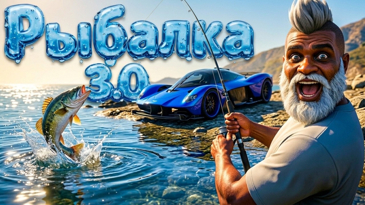 ЗАКРЫЛ ПРОПУСК БЕЗ ДОНАТА! НОВАЯ РЫБАЛКА 3.0 — ИМБА ИЛИ НЕТ? | GTA 5 RP