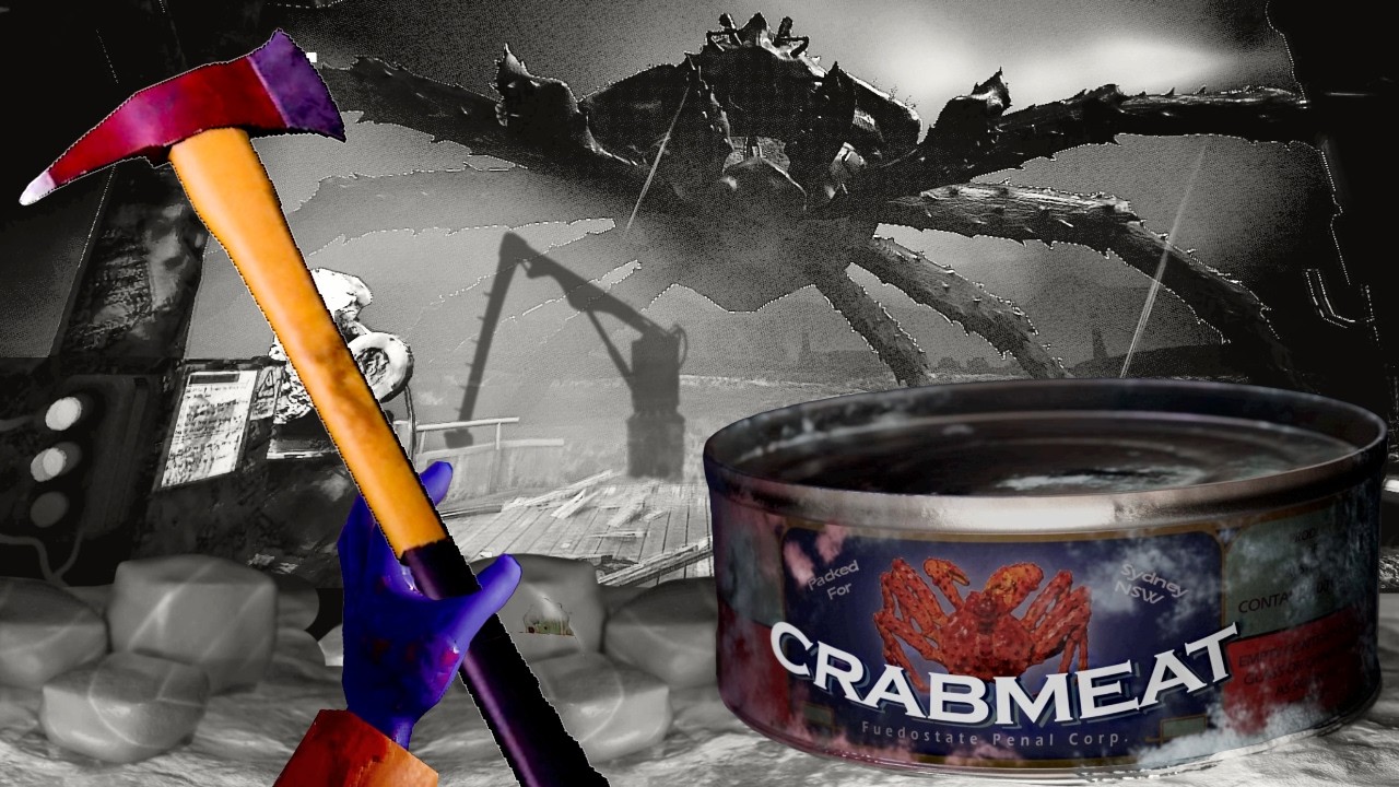 CRABMEAT [Full Game] - Antarctic Crab Fishing Survival Horror Game Where The Crabs Might Catch You!