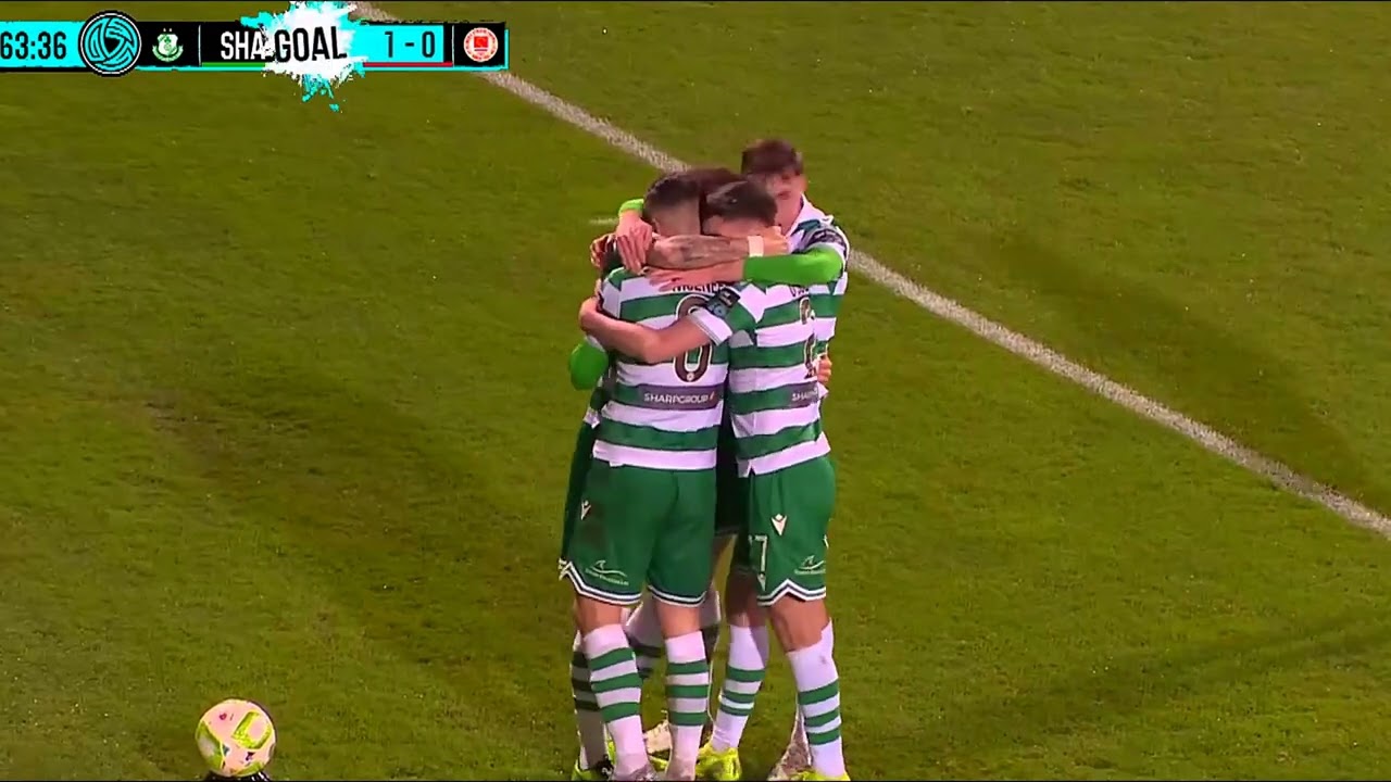DANNY GRANT WINNING GOAL - SHAMROCK ROVERS V ST PATRICKS ATHLETIC 2025 LEAGUE OF IRELAND FOOTBALL