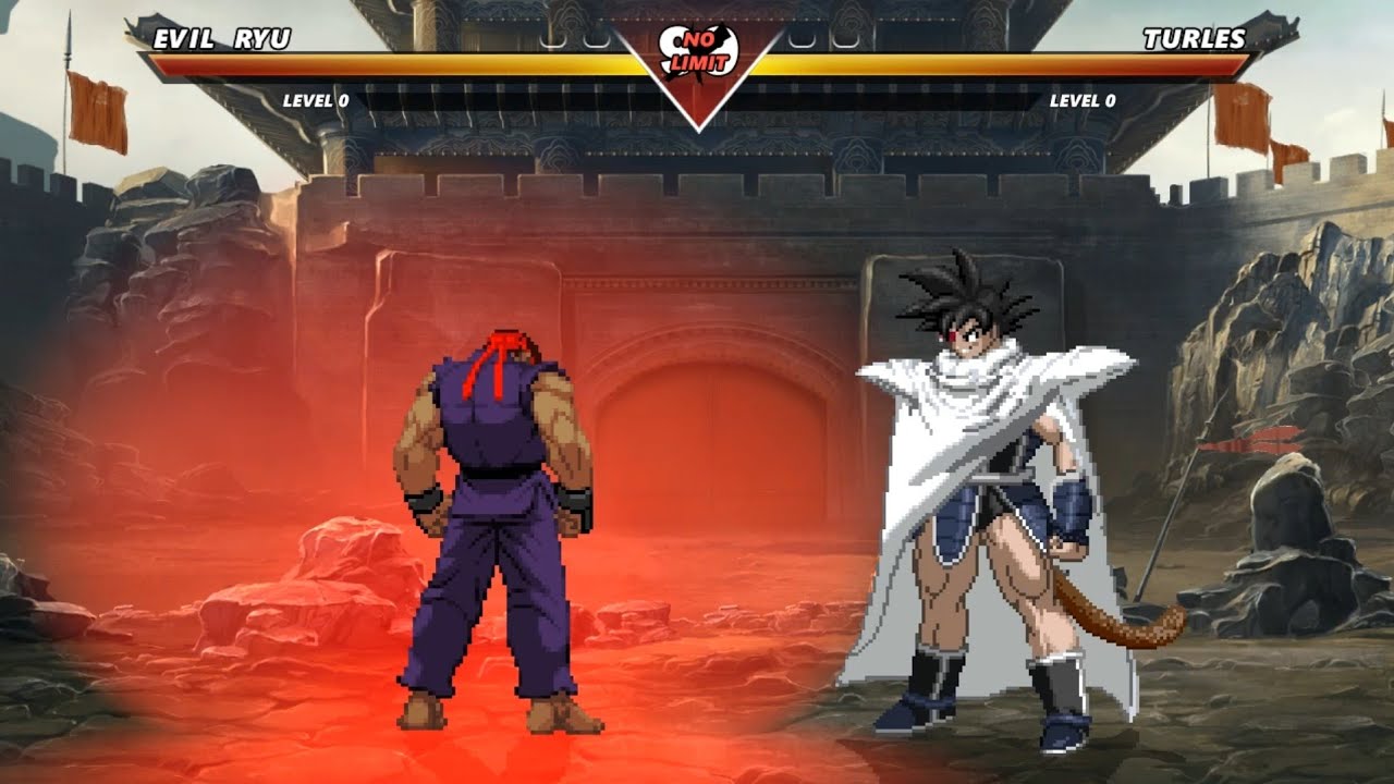 EVIL RYU vs TURLES - The most epic fight❗🔥