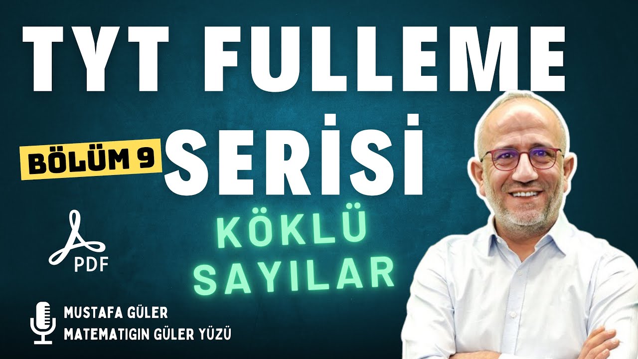 Tyt Matematik Fulleme Serisi-9 | Kökü Sayılar #öğrenmegarantili