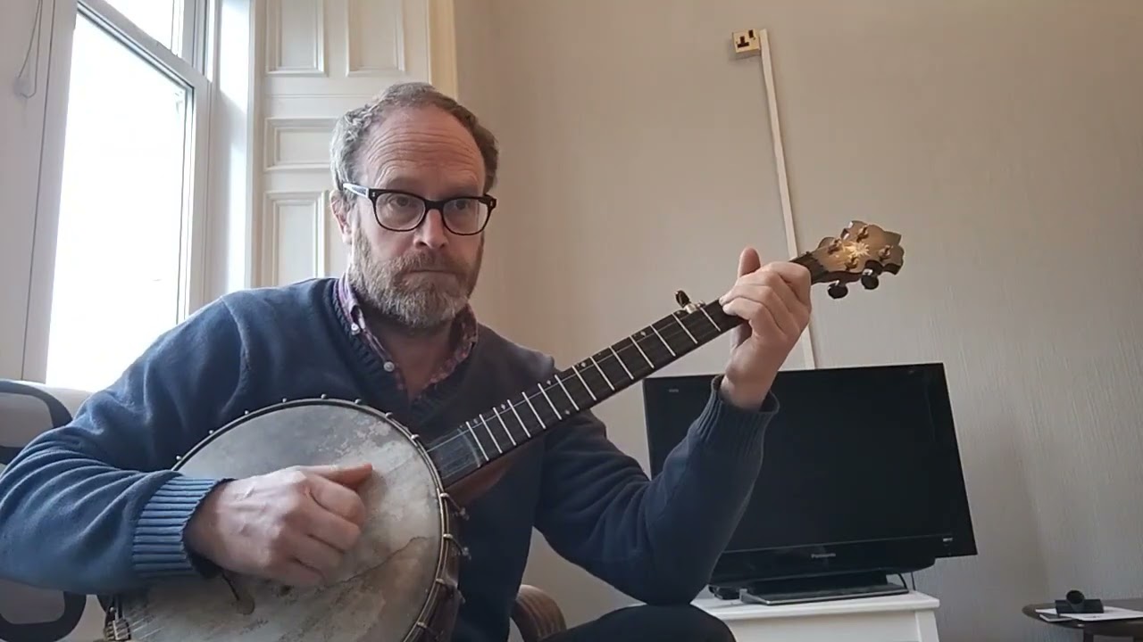 Frosty Morning. Clawhammer Banjo. gDGCD