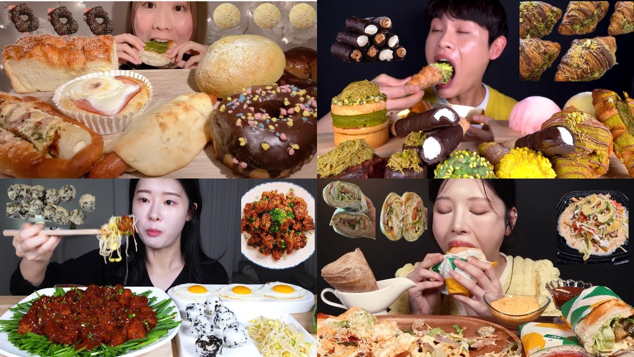 Ultimate Mega Feast ASMR | Satisfying Crunch, Chewy Bites & Epic Food Variety Mukbang